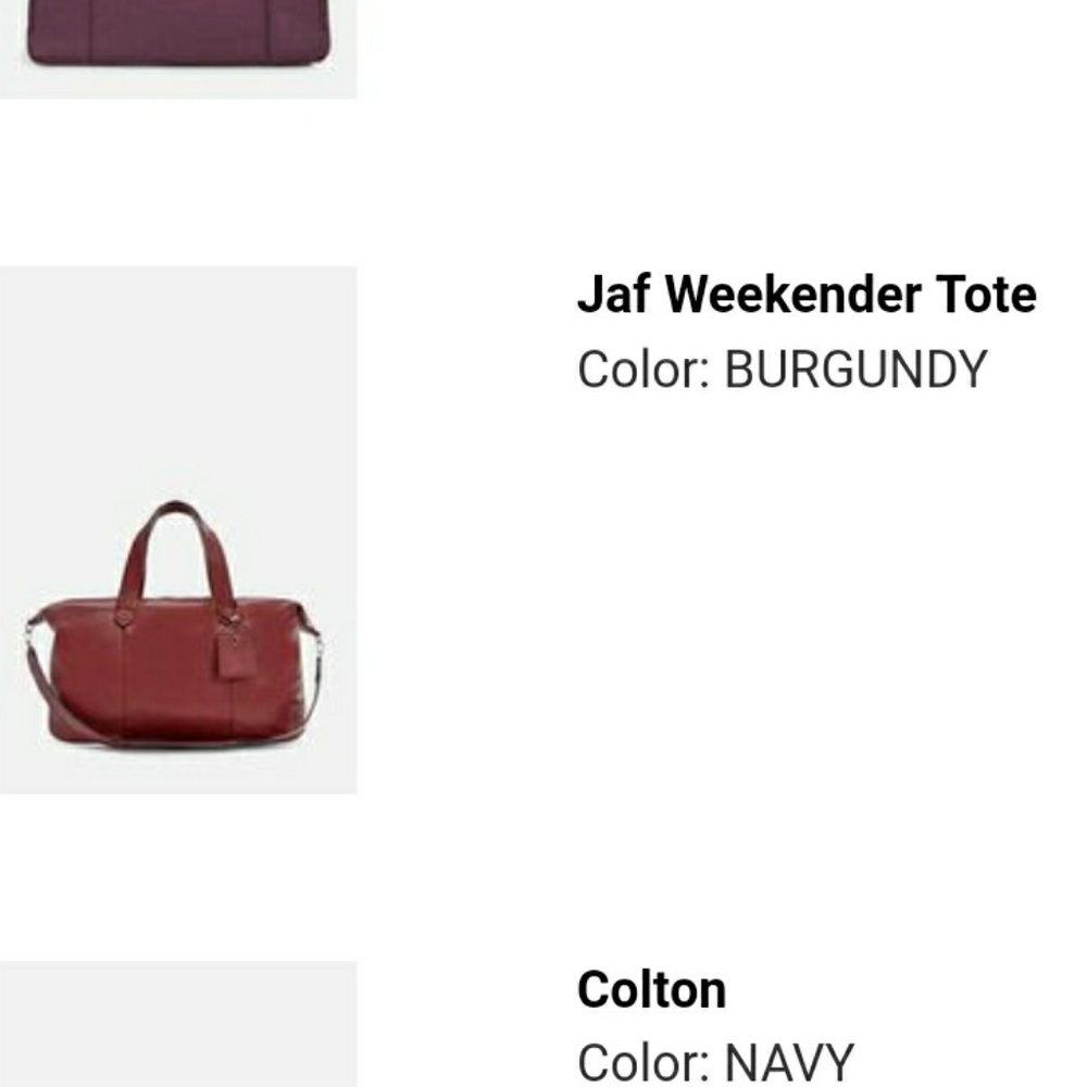 JustFab Weekender Tote